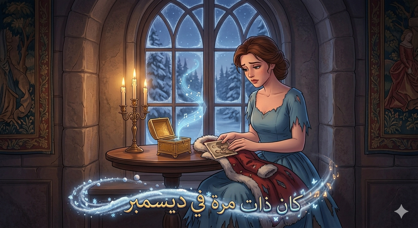 اداء لأغنية عن شهر ديسمبر من فلم انستازيا - صورة الغلاف