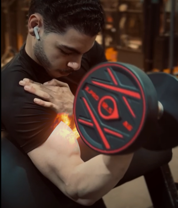 مونتاج وموشن جرافيكس لفيديو GYM - صورة الغلاف