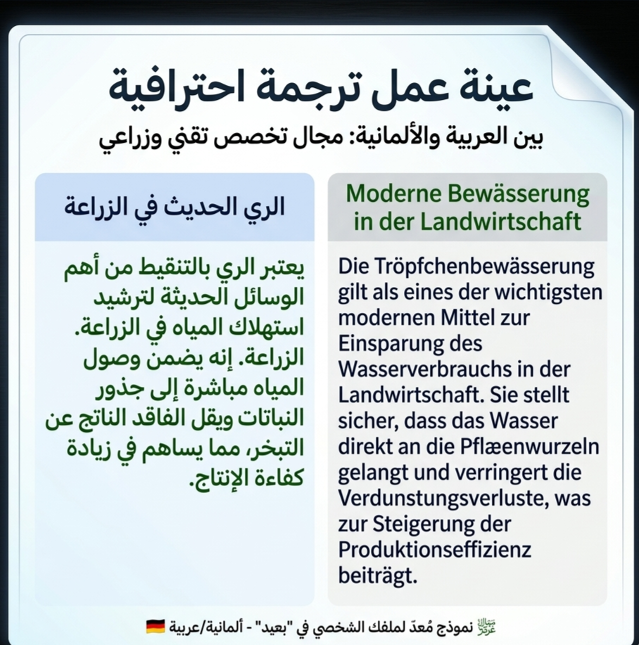 ترجمة احترافية دقيقة - صورة الغلاف