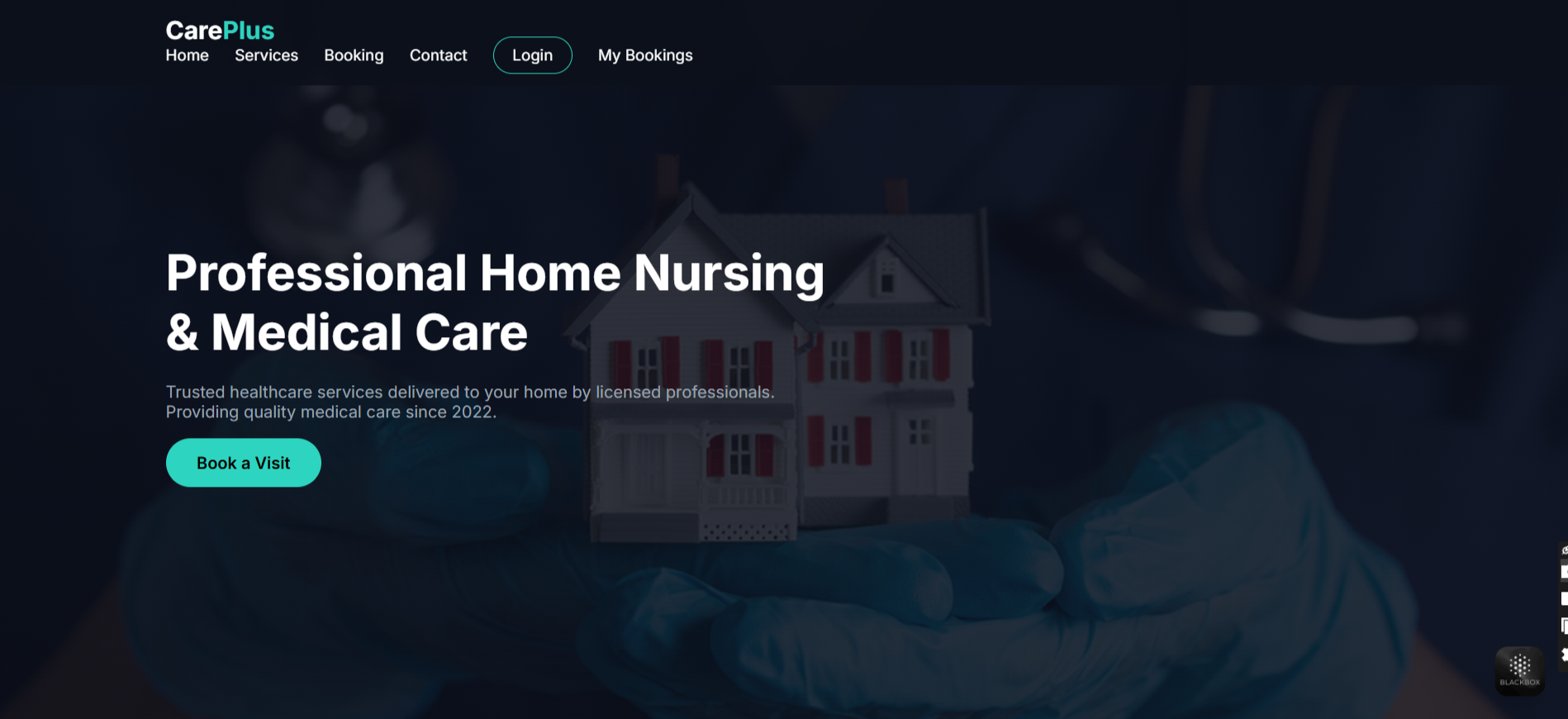 Home Nursing & Medical Care Web App