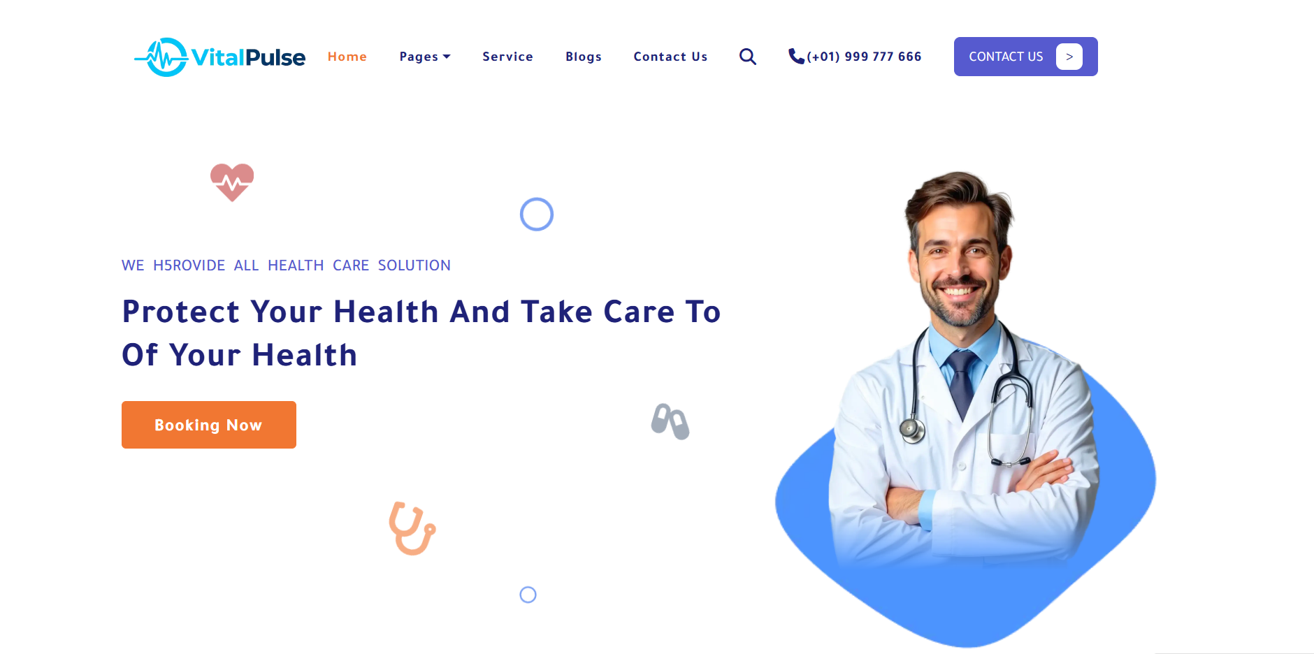 موقع عيادة طبية بنظام حجز مواعيد أونلاين باستخدام React وFirebase تفاصيل العمل