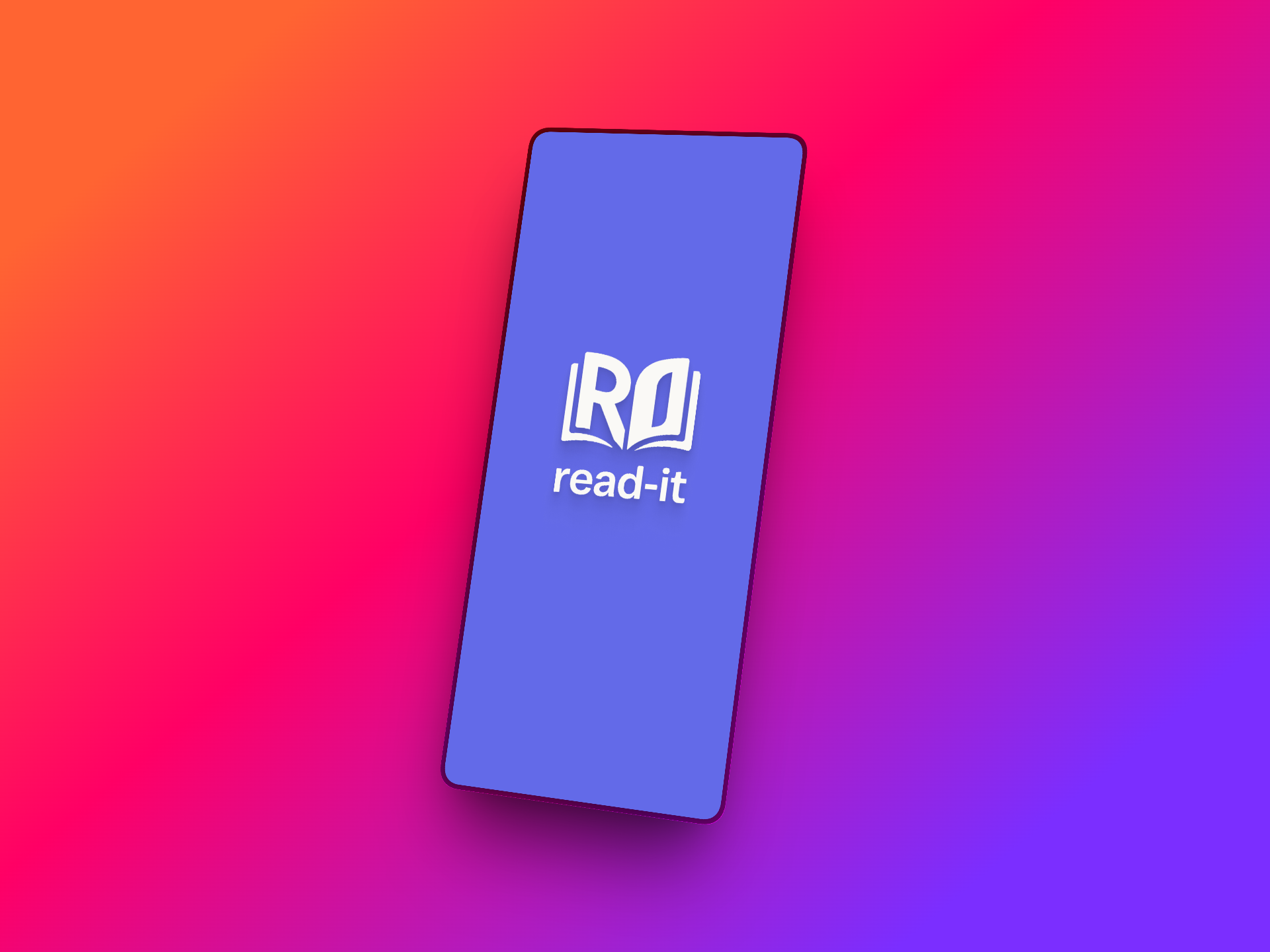 read-it — تطبيق موبايل لتتبع رحلة القراءة