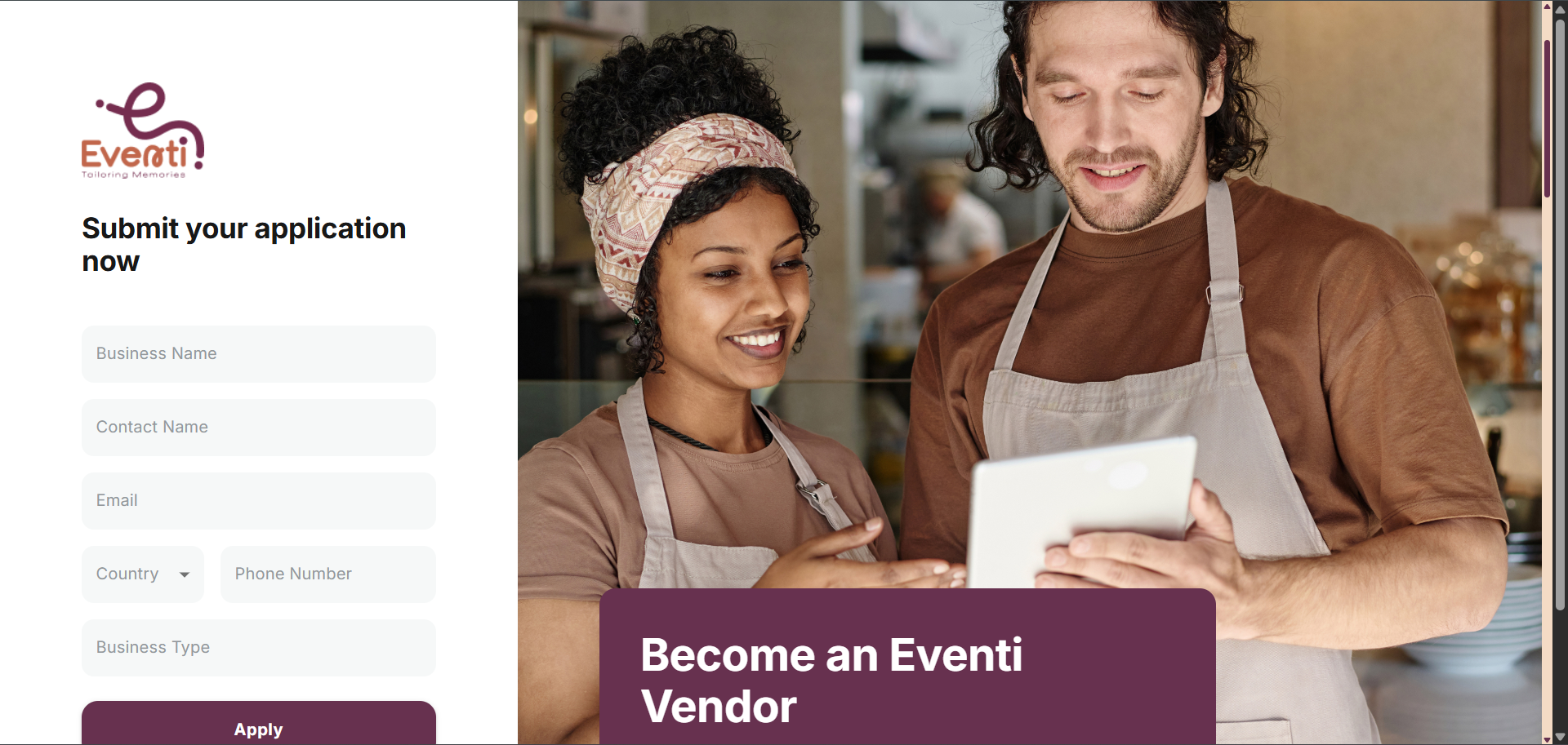 منصة Eventi لإدارة وتنظيم الفعاليات