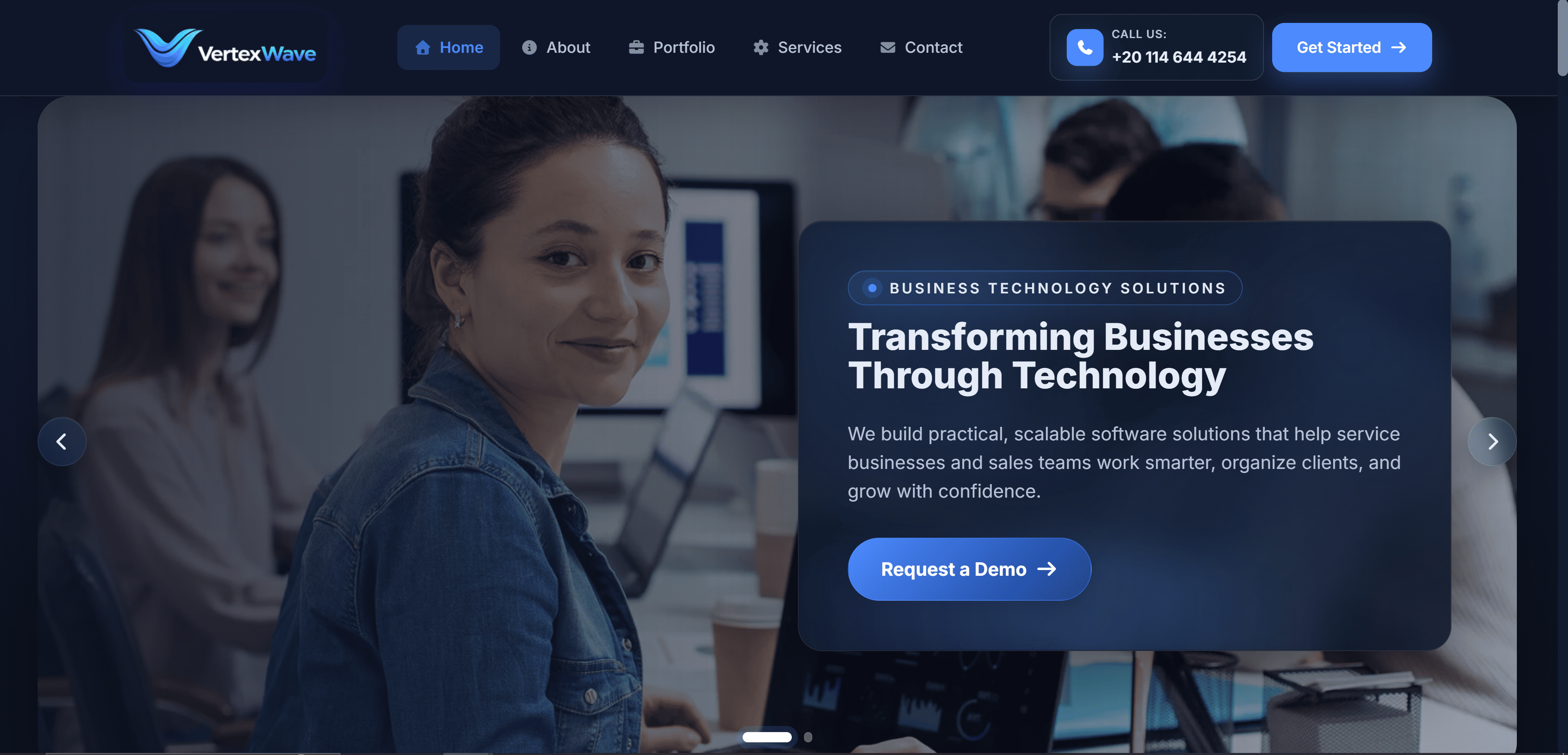 Verex Wave Pro — Enterprise Technology Services Platform