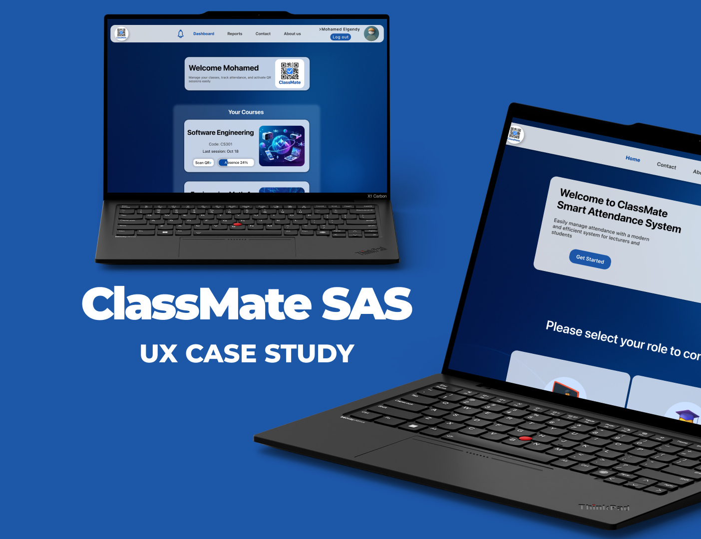 تصميم موقع ويب لتسجيل الحضور في الجامعات