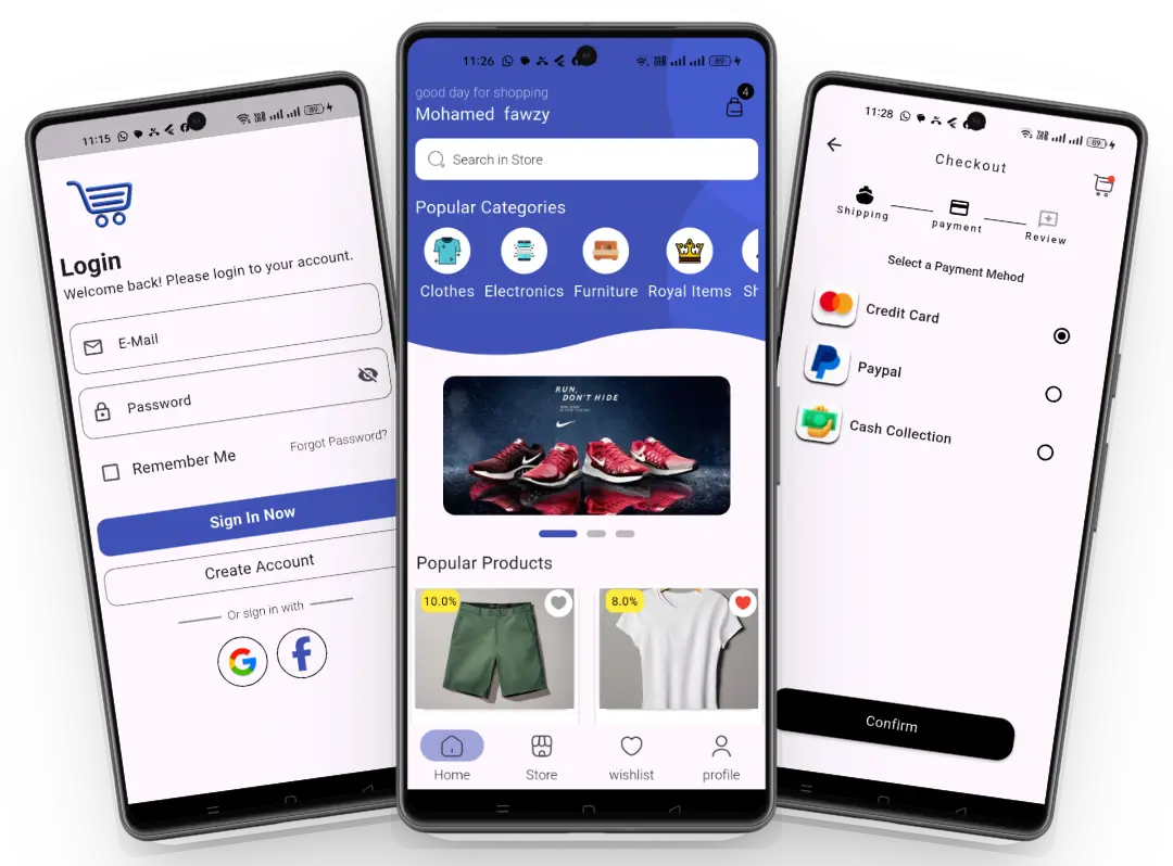 متجر الكتروني كامل