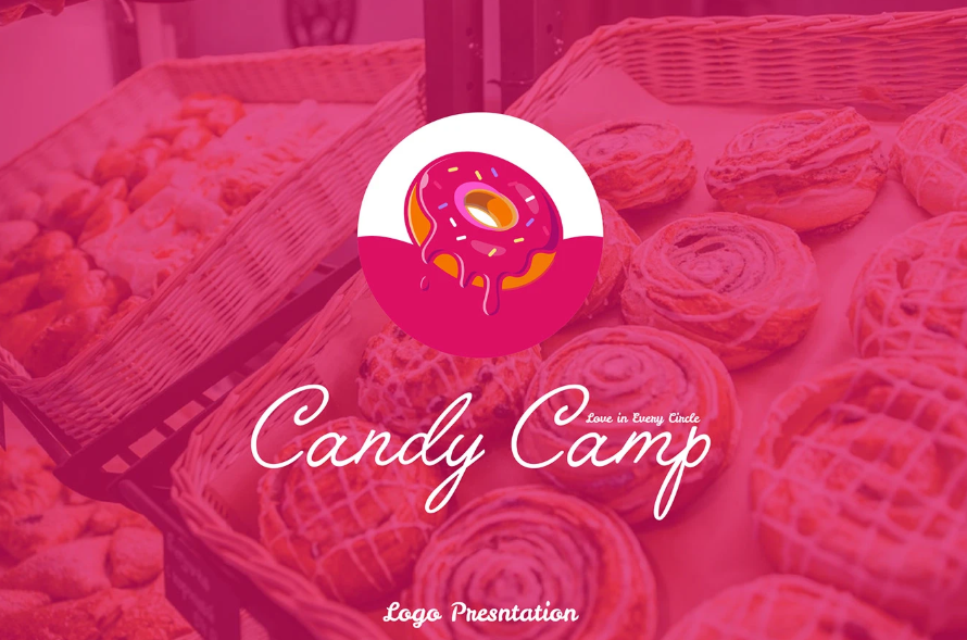 candy camp brand idintity